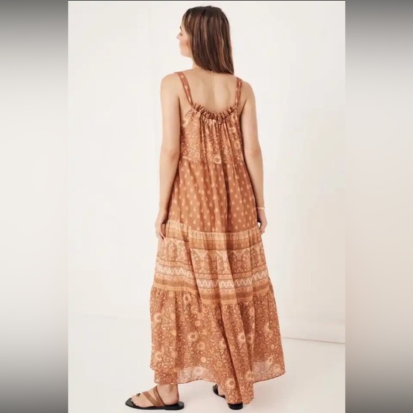 #125 CLOSEOUT SALE! New! Boho Gypsy long Sleeveless Maxi Dress - Picture 4 of 7